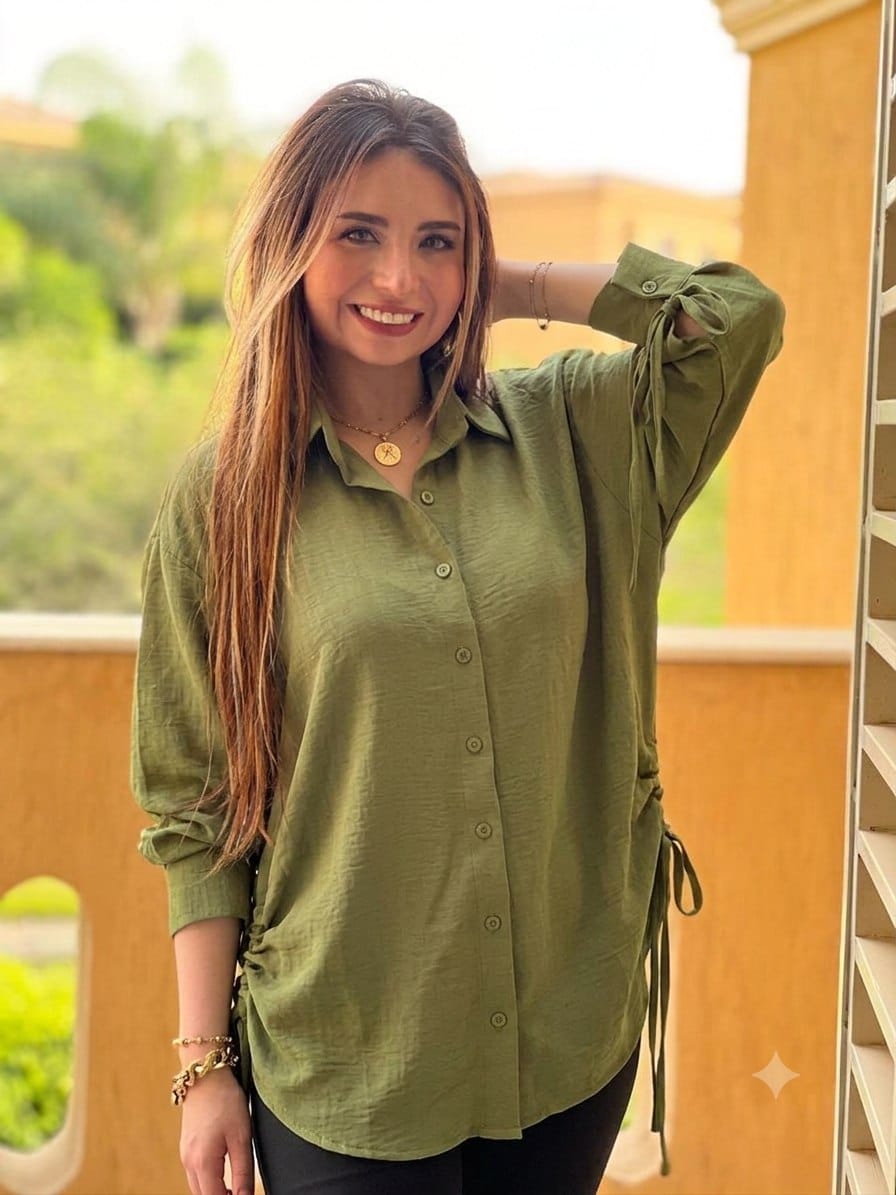 شميز طويل شداد في الجنب